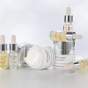 personalised skincare, snowperk, moisturizer and booster